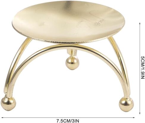 Cabilock 5Pcs Retro Metal Candle Holder with Handle Decorative Candle Stick Holder Set for Tabletop Weddings Parties Holiday Events in Saudi Arabia