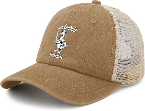 I Am A Conduit for Nonsense Golf Hat Camping Caps for Son in Saudi Arabia