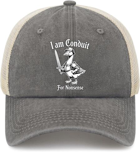 I Am A Conduit for Nonsense Golf Hat Camping Caps for Son in Saudi Arabia