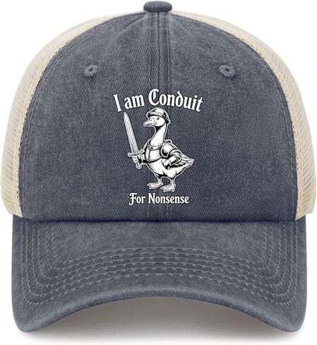 I Am A Conduit for Nonsense Golf Hat Camping Caps for Son in Saudi Arabia