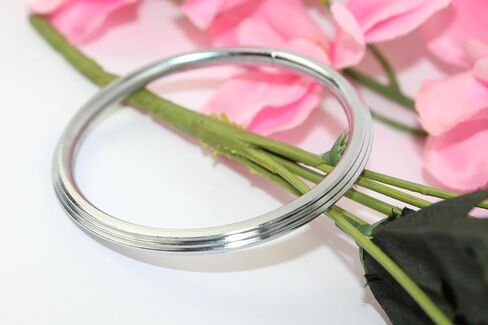 Hijet Punjabi Sikh Kada,Kada for Men Link Bracelet/Bangles for Men,Fashin Style Thickness 4 mm,Bracelet in Saudi Arabia
