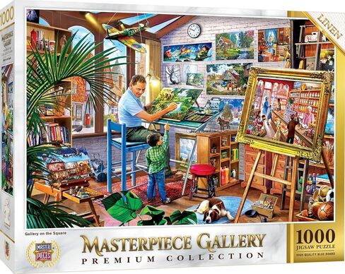MasterPieces 1000 Piece Jigsaw Puzzle for Adults, Family, Or Youth - Starry Night - 19.25" x26.75 in Saudi Arabia