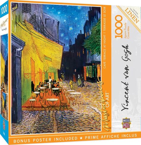 MasterPieces 1000 Piece Jigsaw Puzzle for Adults, Family, Or Youth - Starry Night - 19.25" x26.75 in Saudi Arabia