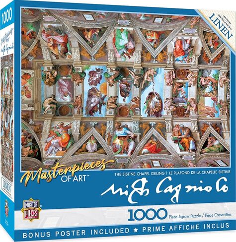 MasterPieces 1000 Piece Jigsaw Puzzle for Adults, Family, Or Youth - Starry Night - 19.25" x26.75 in Saudi Arabia