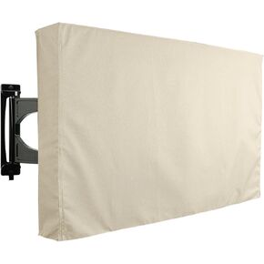KHOMO GEAR Outdoor TV Cover - SAHARA Series - Universal Weatherproof Protector For 40 - 42 Inch TV - Fits Most Mounts & Brackets