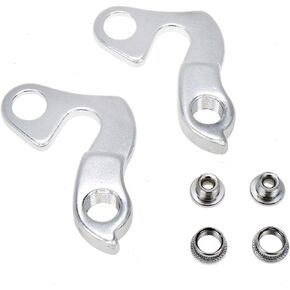 AUTUT 2 Pcs Bicycle Derailleur Hanger Frame Gear Tail Hook (M9 Thread)