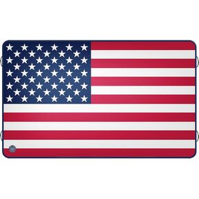 O'Brien 10ft x 6ft Flag Runway Floating Inflatable Float for Lakes & Rivers