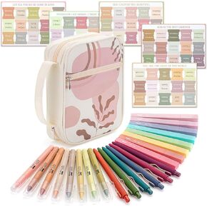 Mr. Pen- Bible Journaling Kit, 22 PCS, Bible Case, Bible Highlighters and Pens No Bleed, Bible Study Kit, Bible Journaling Kit, Bible Study Supplies Journaling Kit, Bible Journaling Supplies