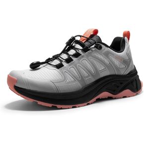 NORTIV 8 Women's Quick Laces Hiking Shoes Lightweight Outdoors Sneakers