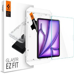 Spigen Tempered Glass Screen Protector [GlasTR EZ Fit] Designed for iPad Air 13 inch M2 (2024) [9H Hardness/Case-Friendly]