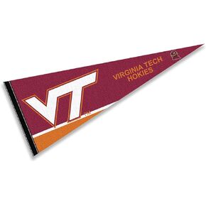 College Flags & Banners Co. Virginia Tech Hokies Pennant Full Size Felt