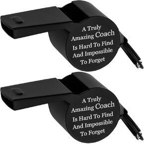 COFOZA Pack of 2 Gifts for Coach Whistle Basketball Volleyball Baseball Coach Gifts Men Women Teacher - A Turly Amazing Coach is Hard to Find in Kuwait