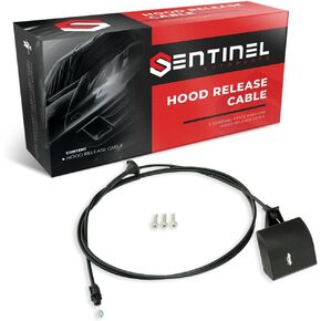 كابل تحرير غطاء المحرك من Sentinel Parts مع مقبض متوافق مع قائد 2006-2010، 2005-2010 Grand Cherokee يستبدل # 55394495AB، 55394495AC