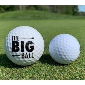 The Big Ball Golf Putting Trainer, Oversized Training Aid for Short Game Accuracy, Improve Club Putt Placement and Green Consistency, Men and Women Pro Golfer Accessories