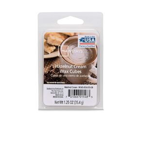 Hazelnut Cream Wax Cubes Mainstays Pack of 3