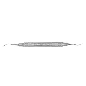 Dental Universal Posterior Columbia Curette 4L4R Rounded Toe Two Cutting Edges Handle 9 Code C-0983