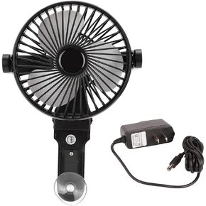 Fish Tank Cooling Fans, Fish Tank Temperature Control Fan, Aquarium Chillers Cooling Fan, Aquarium Fan Cooling, 110‑240 Aquarium Temperature Control Fan Aquarium Cooling Fans for Aquarium(Black)