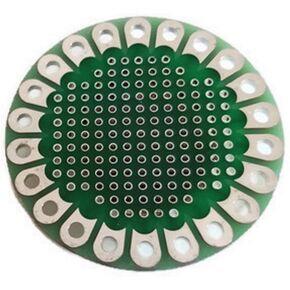 AMX3d Lilypad Prototype Board ProtoBoard Round Prototype Board لجميع مشروعات الإلكترونيات التي تصنعها بنفسك