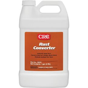 CRC Rust Converter 18419 – 1 GAL, Liquid, Water-Based Rust Converter For Metal Surfaces