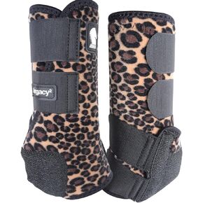 Classic Rope Company Legacy2 Front Protective Boots 2 Pack Cheetah L