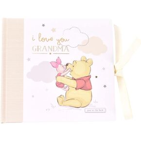 Magical Beginnings Winnie the Pooh I love you Grandma Photo Album - Space for Fifty 4" x 6" Photos - Officially Licensed