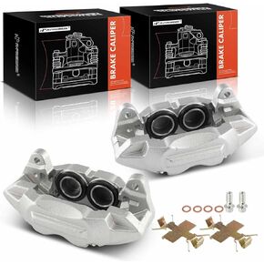 A-Premium Disc Brake Caliper Assembly Without Bracket Compatible with Chevrolet Silverado 1500 2019-2020 & GMC Sierra 1500 2019-2020 - Front Driver and Passenger Side, 2-PC Set