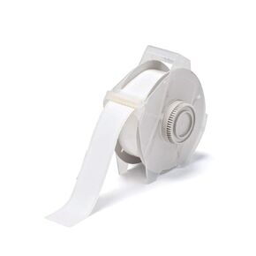 Brady 113112 GlobalMark 100' Length x 1.125" Width, B-595 Vinyl, White Indoor/Outdoor Tape