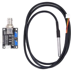 Garosa PH 0‑14 Value Detect Sensor Module Electrode Probe PH Value Sensor Module Digital Probe Monitor Kit for Aquariums Hydroponics Laboratories Stick Electrodes