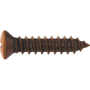 The Hillman Group 2846 6 x 3/4-Inch Flat Head Antique Brass Decorative Sheet Metal Screw, 30-Pack