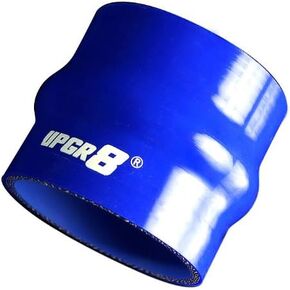 Upgr8 Universal 4-Ply High Performance Straight Hump Coupler Silicone Hose (3.0"(76MM), Blue) in Saudi Arabia