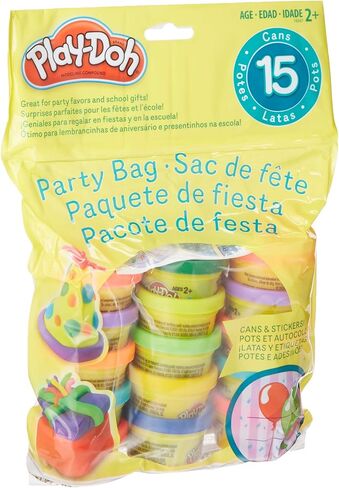 Play-Doh UPC 2 X Party Bag Dough, 15Count (Assorted Colors), 2 Pack in Saudi Arabia
