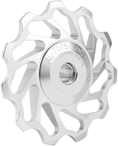 Rear Derailleur Pulley, Ceramic Bearing Jockey Wheel Pulley Aluminium Alloy Roller for MTB Bike and Road Mountain Bike, Support 7/8/9/10 Speed in Saudi Arabia