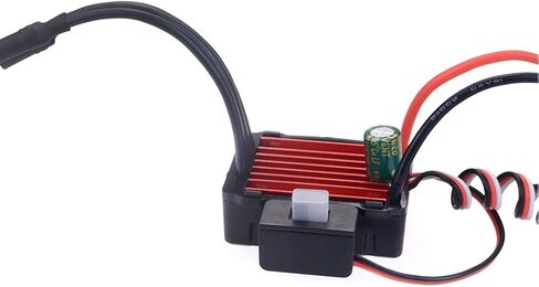 KingVal Replacement 2430 8200KV Waterproof Brushless Motor Shaft 2mm with 35A Brushless ESC Compatible with 1/18 1/16 RC Car in Saudi Arabia