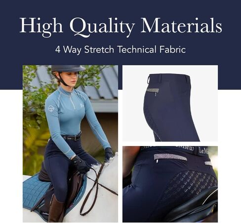LeMieux Dynamique Full Seat Breeches for Women - Equestrian Pants for Horseback Riding - Ladies’ Jodhpur Riding Pants in Saudi Arabia