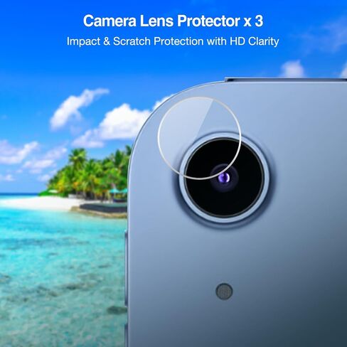 ProCase 2+3 Pack Tempered Screen Protector for iPad 10th Generation with Camera Lens Protector, Protective Glass Film Guard for 10.9" iPad 10 Gen 2022 in Saudi Arabia