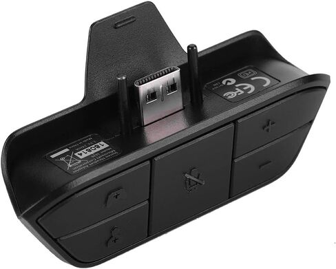 محول سماعة رأس ستيريو مقاوم للغبار لأجهزة إكس بوكس ​​ون، يمكن ضبط توازن الصوت بسهولة للألعاب والمحادثات، مع عناصر التحكم في الألعاب ومزامنة الاستريو، يناسب معظم سماعات الألعاب الاستريو مع مقبس صوت 3.5 مم in Kuwait