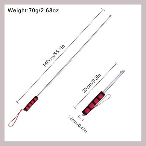 YODFLY 8pcs Replacement Teaser with Bell and 2pcs Retractable Cat Toys Wand(Blue),Cat Feather Toys for Indoor Cats and Outdoor Cats. in Saudi Arabia