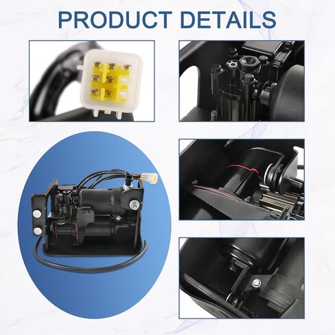 DICMIC Air Ride Suspension Compressor Pump Compatible with 2002-2016 Cadillac Escalade 2007-2013 Chevrolet Avalanche 2001-2016 GMC Yukon Replace# 949-001, 949-099, 15254590 in Saudi Arabia