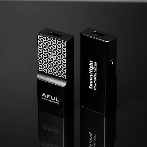 HiFiGo AFUL SnowyNight Portable USB DAC & AMP, Dual CS43198 DAC Chips Amplifiers with Impressively Low Distortion Rate (Type-C) in Saudi Arabia