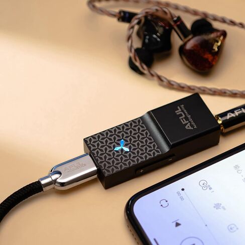 HiFiGo AFUL SnowyNight Portable USB DAC & AMP, Dual CS43198 DAC Chips Amplifiers with Impressively Low Distortion Rate (Type-C) in Saudi Arabia