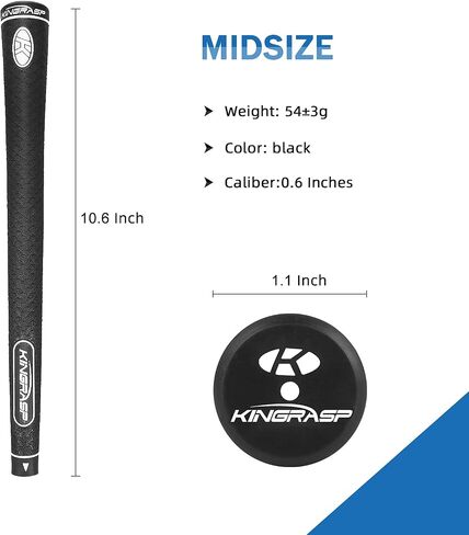 Wujiang Golf Grips Standard/Midsize 13 Grips Kit المضادة للانزلاق 4 ألوان اختيارية in Kuwait