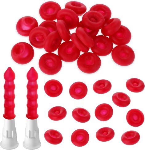 Amaxiu 20Pcs Caulk Caps, Caulk Saving Cap Caulking Tube Sealing Caps Caulk Saver Cover Sealer Caulk Nozzles Caps for Sealing Preserving in Saudi Arabia