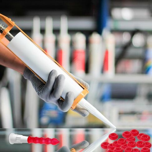 Amaxiu 20Pcs Caulk Caps, Caulk Saving Cap Caulking Tube Sealing Caps Caulk Saver Cover Sealer Caulk Nozzles Caps for Sealing Preserving in Saudi Arabia