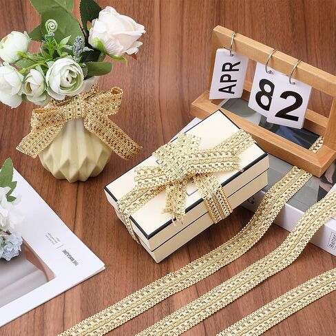 GORGECRAFT 13 Yards Gimp Braid Trim 2.6cm Wide Polyester Woven Upholstery Basic Trim Decorative Fabric Fringe Lace Ribbon for Sewing Crafting Costume DIY Jewelry Home Curtain Decoration Light Khaki in Saudi Arabia