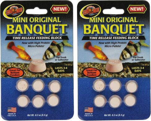 Zoo Med Laboratories AZMBB2 Mini Banquet Block Feeders, 12 Count in Saudi Arabia