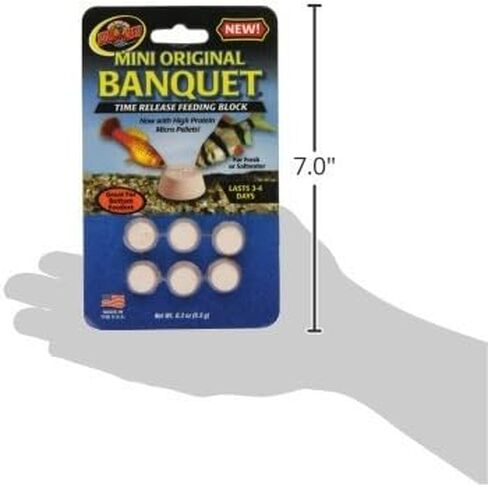 Zoo Med Laboratories AZMBB2 Mini Banquet Block Feeders, 12 Count in Saudi Arabia