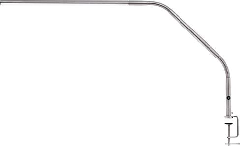 Daylight Company, LLC U35108 Slimline 3 Table Lamp-LED-80 CRI-Eye Care-4 Brightness Levels, 3,000 LUX at 30 cm, 1,065 LUMENS-4 Step DIMMER Mode, Brushed Steel, 25.6 x 30 x .8 in Saudi Arabia