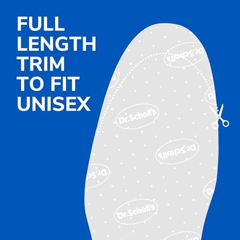 نعال Dr.Scholl's AIR-PILLO // بطانة فائقة النعومة وراحة دائمة مع طبقتين من الإسفنج تناسب أي حذاء - زوج واحد (عبوة من قطعتين) in Saudi Arabia