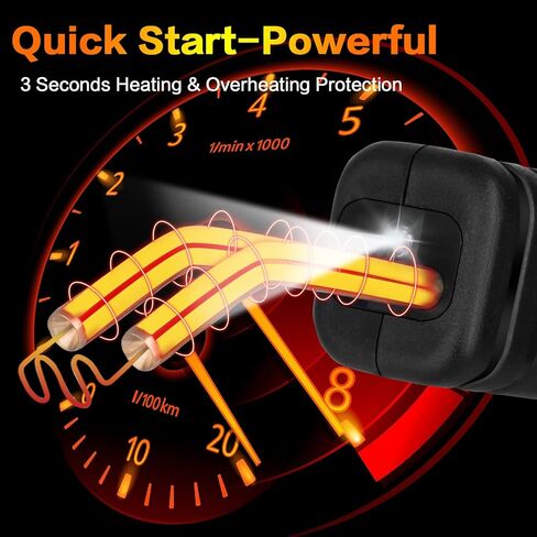 𝟏𝟕𝟎𝗪 Plastic Welder with 6 Types 1205pcs Staples,Upgraded Version 4-in-1 Plastic Welding Kit Car Bumper Repair Kit,Plastic Welder Gun with Smoothing Head for Car Bumper Kayaks Crack Repairs (Red) in Kuwait