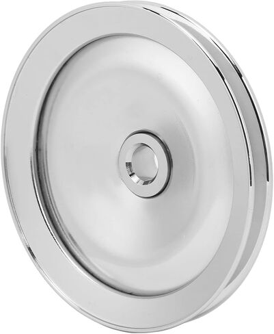 V Belt Pulley, Single Groove Power Steering Pulley 5/8in Keyway Shaft 8948 Replacement for Chevy Pumps in Saudi Arabia